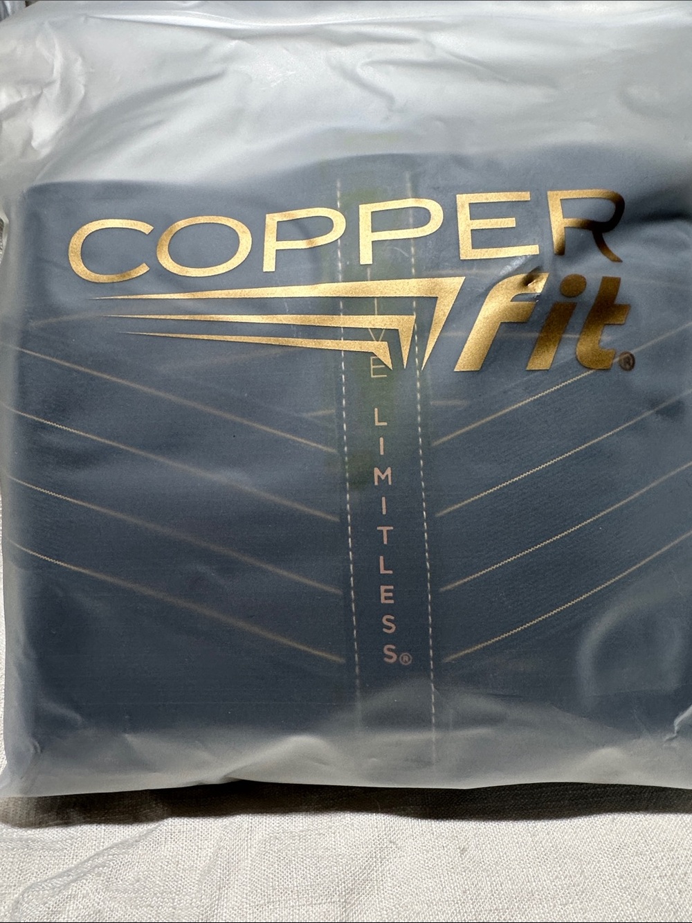 Limitless Copper-Infused Back Brace Sz 2XL/3XL NWT